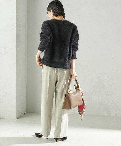 SHIPS / シップス その他パンツ | 〈手洗い可能〉メルティ ウォーム タック ワイド パンツ | 詳細3