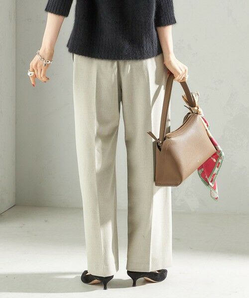 SHIPS / シップス その他パンツ | 〈手洗い可能〉メルティ ウォーム タック ワイド パンツ | 詳細7