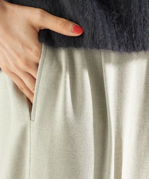 SHIPS / シップス その他パンツ | 〈手洗い可能〉メルティ ウォーム タック ワイド パンツ | 詳細9