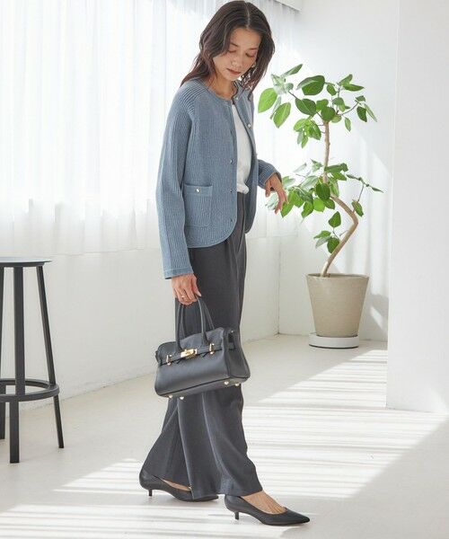 SHIPS / シップス その他パンツ | 〈手洗い可能〉メルティ ウォーム タック ワイド パンツ | 詳細14