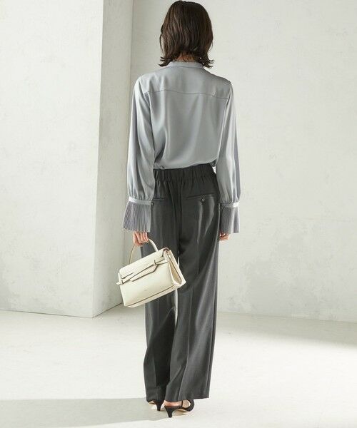 SHIPS / シップス その他パンツ | 〈手洗い可能〉メルティ ウォーム タック ワイド パンツ | 詳細20