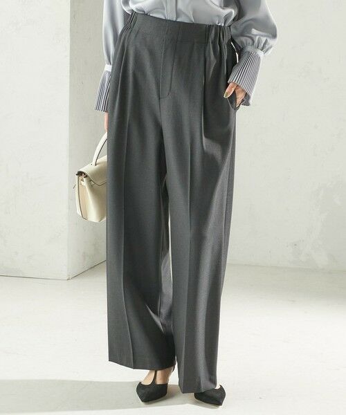 SHIPS / シップス その他パンツ | 〈手洗い可能〉メルティ ウォーム タック ワイド パンツ | 詳細21