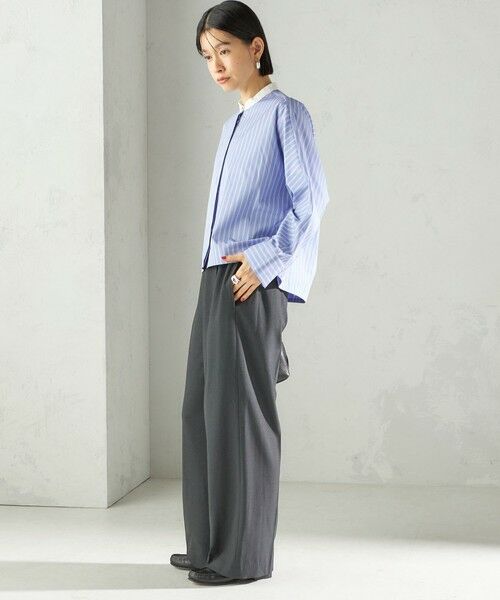 SHIPS / シップス その他パンツ | 〈手洗い可能〉メルティ ウォーム タック ワイド パンツ | 詳細23