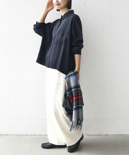 SHIPS / シップス その他パンツ | 〈手洗い可能〉両面起毛 ポケット デザイン ドロスト パンツ | 詳細2