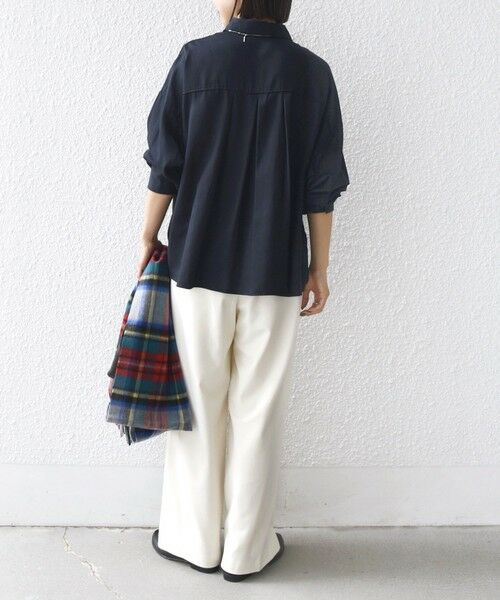 SHIPS / シップス その他パンツ | 〈手洗い可能〉両面起毛 ポケット デザイン ドロスト パンツ | 詳細3