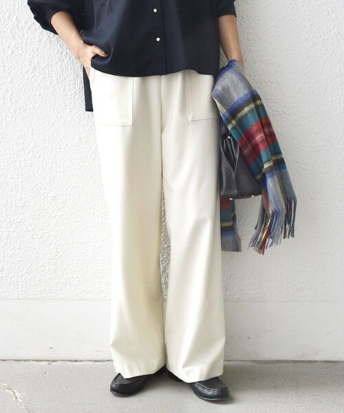 SHIPS / シップス その他パンツ | 〈手洗い可能〉両面起毛 ポケット デザイン ドロスト パンツ | 詳細5