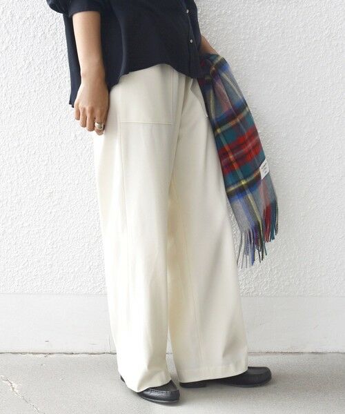 SHIPS / シップス その他パンツ | 〈手洗い可能〉両面起毛 ポケット デザイン ドロスト パンツ | 詳細7