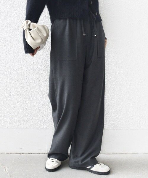 SHIPS / シップス その他パンツ | 〈手洗い可能〉両面起毛 ポケット デザイン ドロスト パンツ | 詳細15