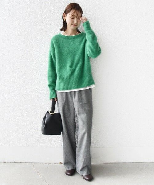 SHIPS / シップス その他パンツ | 〈手洗い可能〉両面起毛 ポケット デザイン ドロスト パンツ | 詳細28