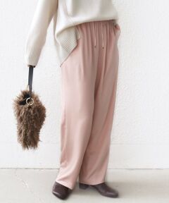 SHIPS / シップス その他パンツ | 《一部追加予約》〈手洗い可能〉サテン ドロスト パンツ