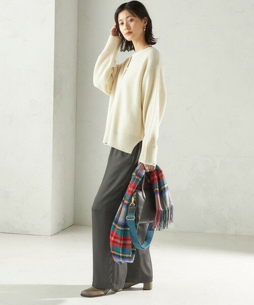 SHIPS / シップス その他パンツ | 《一部追加予約》〈手洗い可能〉サテン ドロスト パンツ | 詳細2