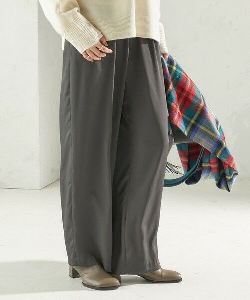 SHIPS / シップス その他パンツ | 《一部追加予約》〈手洗い可能〉サテン ドロスト パンツ | 詳細8