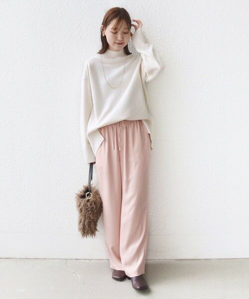 SHIPS / シップス その他パンツ | 《一部追加予約》〈手洗い可能〉サテン ドロスト パンツ | 詳細27