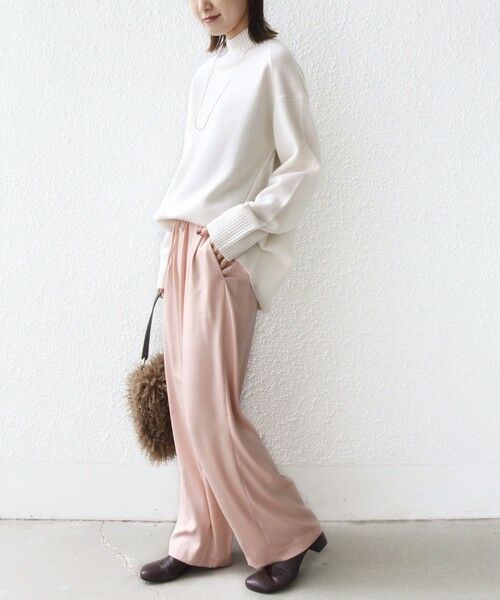 SHIPS / シップス その他パンツ | 《一部追加予約》〈手洗い可能〉サテン ドロスト パンツ | 詳細29