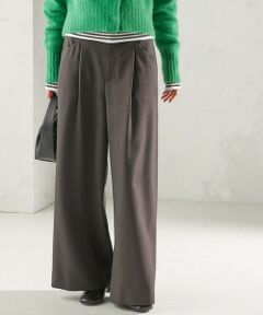 SHIPS / シップス その他パンツ | 〈洗濯機可能〉ウールライク ポケット デザイン ワイド パンツ