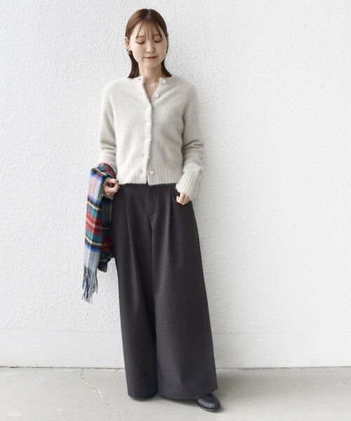 SHIPS / シップス その他パンツ | 〈洗濯機可能〉ウールライク ポケット デザイン ワイド パンツ | 詳細10