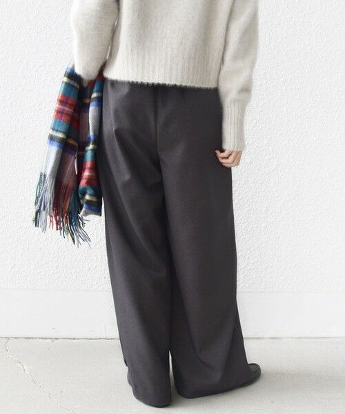 SHIPS / シップス その他パンツ | 〈洗濯機可能〉ウールライク ポケット デザイン ワイド パンツ | 詳細16