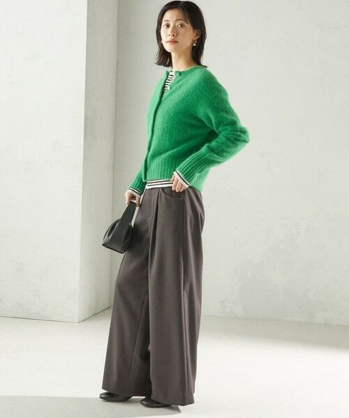 SHIPS / シップス その他パンツ | 〈洗濯機可能〉ウールライク ポケット デザイン ワイド パンツ | 詳細2