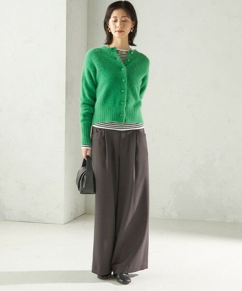 SHIPS / シップス その他パンツ | 〈洗濯機可能〉ウールライク ポケット デザイン ワイド パンツ | 詳細4