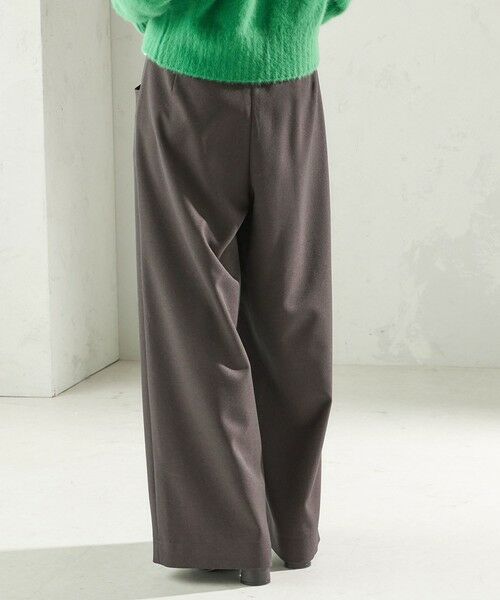 SHIPS / シップス その他パンツ | 〈洗濯機可能〉ウールライク ポケット デザイン ワイド パンツ | 詳細7