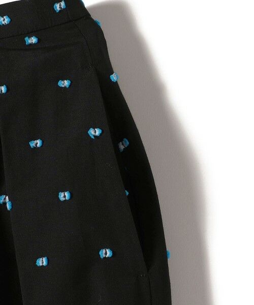 SHIPS / シップス ロング・マキシ丈スカート | 〈手洗い可能〉ポンポン ジャカード タック フレア スカート | 詳細12