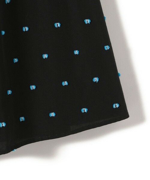 SHIPS / シップス ロング・マキシ丈スカート | 〈手洗い可能〉ポンポン ジャカード タック フレア スカート | 詳細13