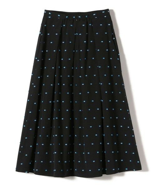 SHIPS / シップス ロング・マキシ丈スカート | 〈手洗い可能〉ポンポン ジャカード タック フレア スカート | 詳細8