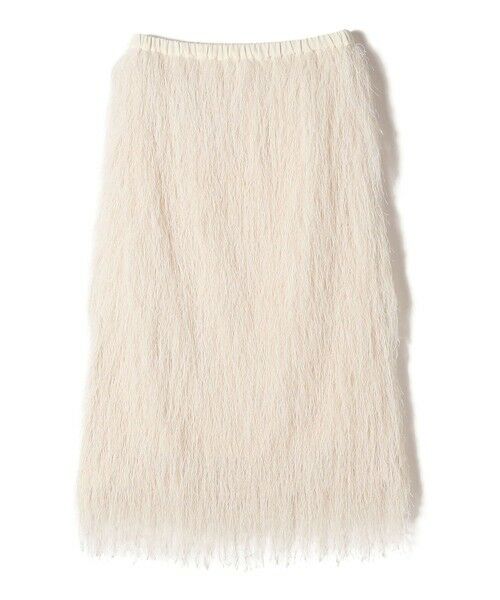 SHIPS / シップス ミニ・ひざ丈スカート | 〈手洗い可能〉フリンジ スカート | 詳細9