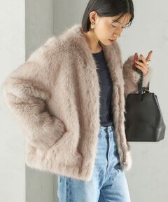 SHIPS / シップス その他アウター | フェイク ファー コクーン ブルゾン