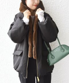 SHIPS / シップス ブルゾン | 【WEB限定】2WAY フェイクファー 中綿 ブルゾン