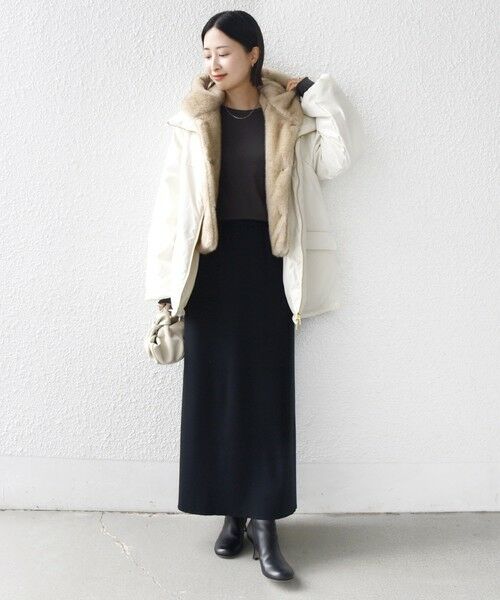 SHIPS / シップス ブルゾン | 【WEB限定】2WAY フェイクファー 中綿 ブルゾン | 詳細1