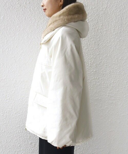 SHIPS / シップス ブルゾン | 【WEB限定】2WAY フェイクファー 中綿 ブルゾン | 詳細19