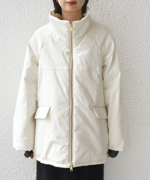 SHIPS / シップス ブルゾン | 【WEB限定】2WAY フェイクファー 中綿 ブルゾン | 詳細17