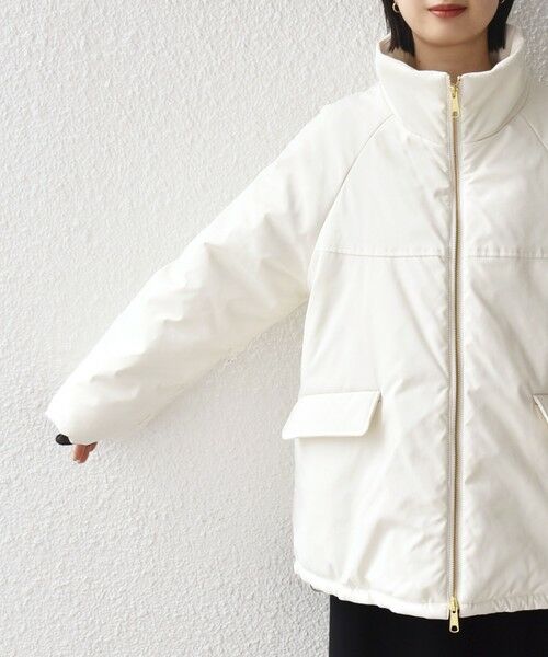 SHIPS / シップス ブルゾン | 【WEB限定】2WAY フェイクファー 中綿 ブルゾン | 詳細20