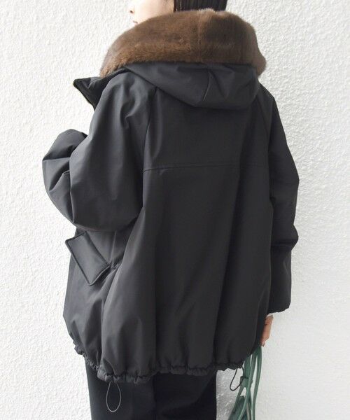 SHIPS / シップス ブルゾン | 【WEB限定】2WAY フェイクファー 中綿 ブルゾン | 詳細28
