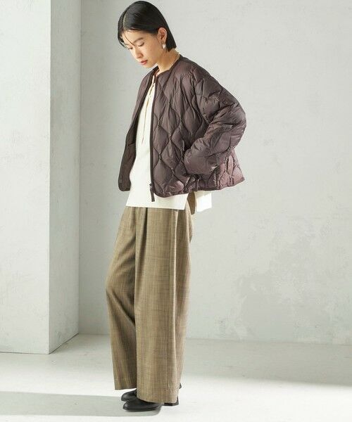 SHIPS / シップス ダウンジャケット・ベスト | 【SHIPS別注】Wai+ × TAION:〈手洗い可能〉ショート ダウン ジャケット | 詳細12