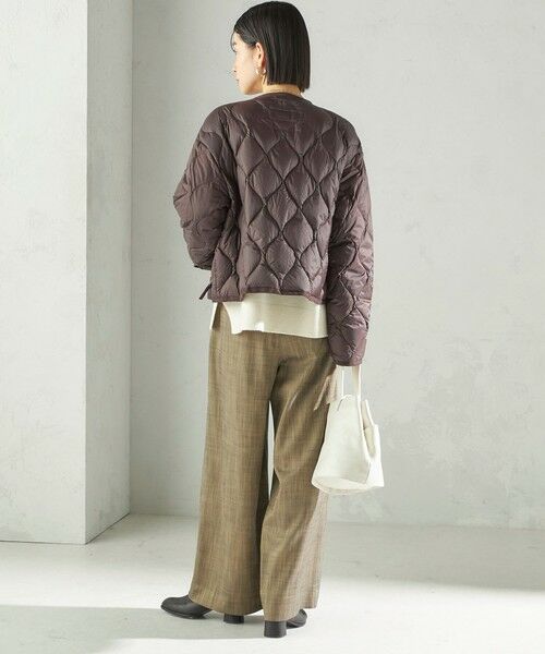 SHIPS / シップス ダウンジャケット・ベスト | 【SHIPS別注】Wai+ × TAION:〈手洗い可能〉ショート ダウン ジャケット | 詳細13