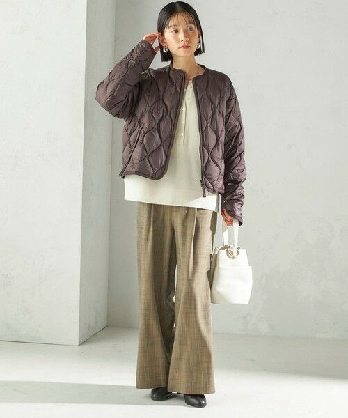 SHIPS / シップス ダウンジャケット・ベスト | 【SHIPS別注】Wai+ × TAION:〈手洗い可能〉ショート ダウン ジャケット | 詳細14