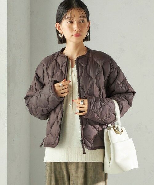 SHIPS / シップス ダウンジャケット・ベスト | 【SHIPS別注】Wai+ × TAION:〈手洗い可能〉ショート ダウン ジャケット | 詳細15