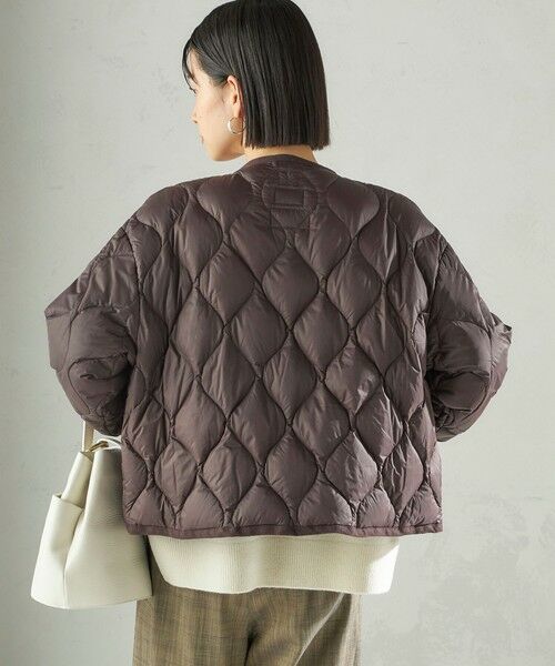 SHIPS / シップス ダウンジャケット・ベスト | 【SHIPS別注】Wai+ × TAION:〈手洗い可能〉ショート ダウン ジャケット | 詳細16