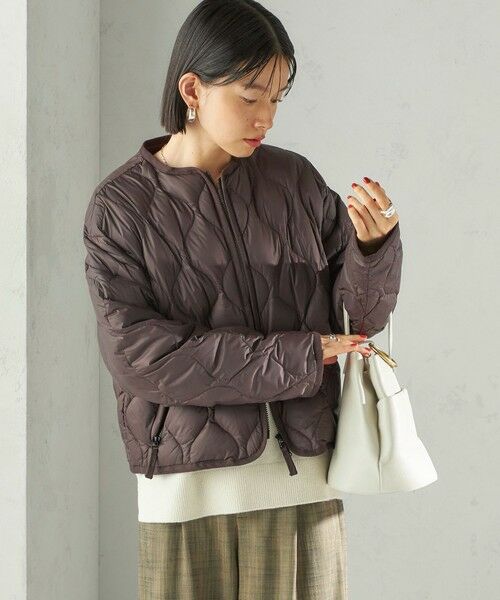 SHIPS / シップス ダウンジャケット・ベスト | 【SHIPS別注】Wai+ × TAION:〈手洗い可能〉ショート ダウン ジャケット | 詳細18