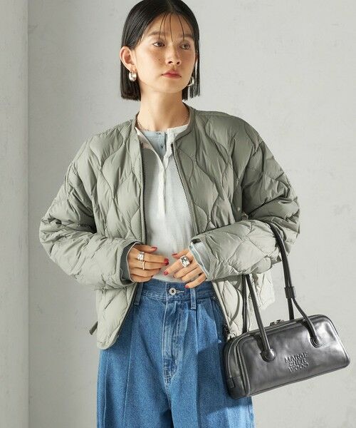 SHIPS / シップス ダウンジャケット・ベスト | 【SHIPS別注】Wai+ × TAION:〈手洗い可能〉ショート ダウン ジャケット | 詳細28