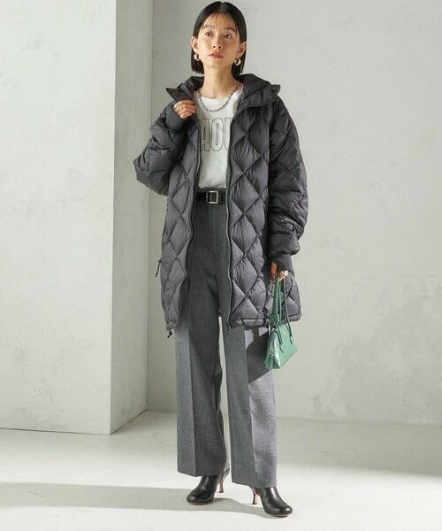 SHIPS / シップス ダウンジャケット・ベスト | 《一部追加予約》【SHIPS別注】Wai+ × TAION:〈手洗い可能〉ミディ ダウン コート | 詳細1