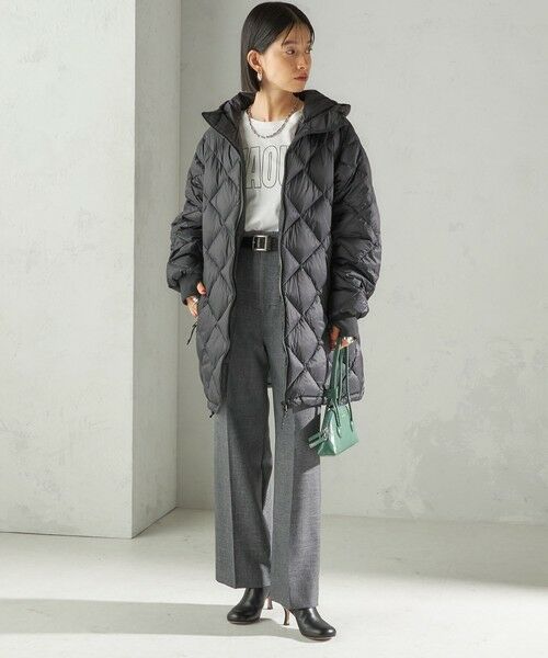 SHIPS / シップス ダウンジャケット・ベスト | 《一部追加予約》【SHIPS別注】Wai+ × TAION:〈手洗い可能〉ミディ ダウン コート | 詳細4