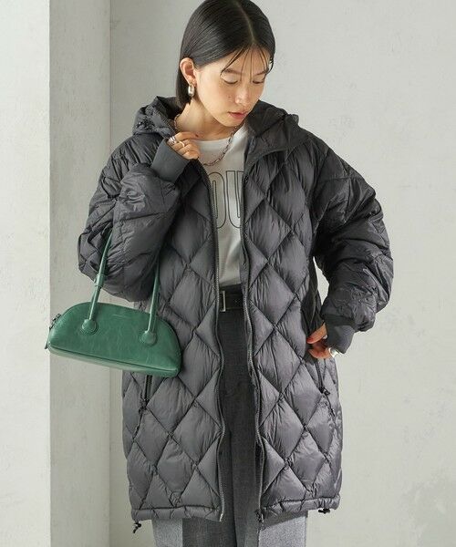 SHIPS / シップス ダウンジャケット・ベスト | 《一部追加予約》【SHIPS別注】Wai+ × TAION:〈手洗い可能〉ミディ ダウン コート | 詳細5