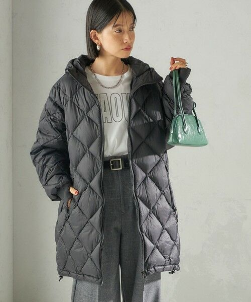 SHIPS / シップス ダウンジャケット・ベスト | 《一部追加予約》【SHIPS別注】Wai+ × TAION:〈手洗い可能〉ミディ ダウン コート | 詳細8