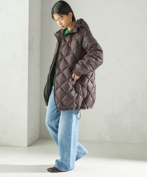 SHIPS / シップス ダウンジャケット・ベスト | 《一部追加予約》【SHIPS別注】Wai+ × TAION:〈手洗い可能〉ミディ ダウン コート | 詳細14