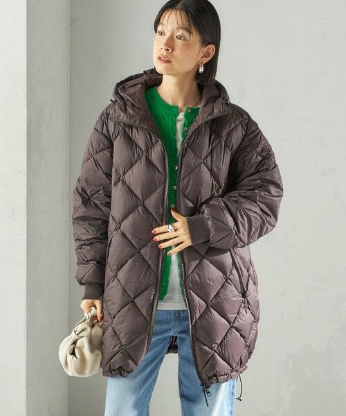 SHIPS / シップス ダウンジャケット・ベスト | 《一部追加予約》【SHIPS別注】Wai+ × TAION:〈手洗い可能〉ミディ ダウン コート | 詳細17