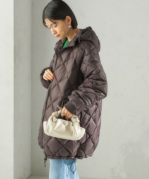 SHIPS / シップス ダウンジャケット・ベスト | 《一部追加予約》【SHIPS別注】Wai+ × TAION:〈手洗い可能〉ミディ ダウン コート | 詳細18