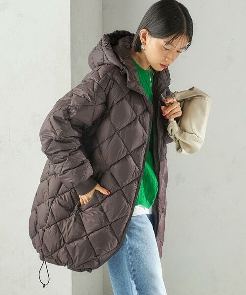 SHIPS / シップス ダウンジャケット・ベスト | 《一部追加予約》【SHIPS別注】Wai+ × TAION:〈手洗い可能〉ミディ ダウン コート | 詳細20